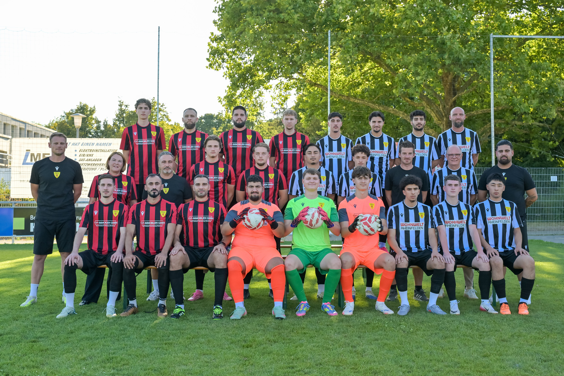FSV Rheinfelden Mannschaftsfoto für/fuer die Saison 2026/2027